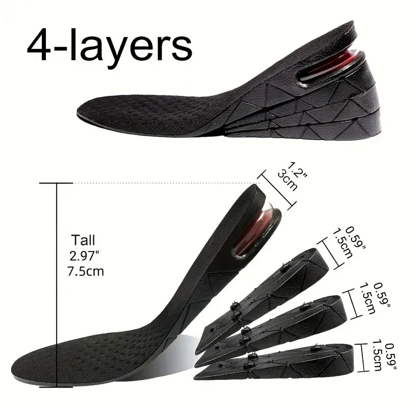 Variable Height Increase Insoles