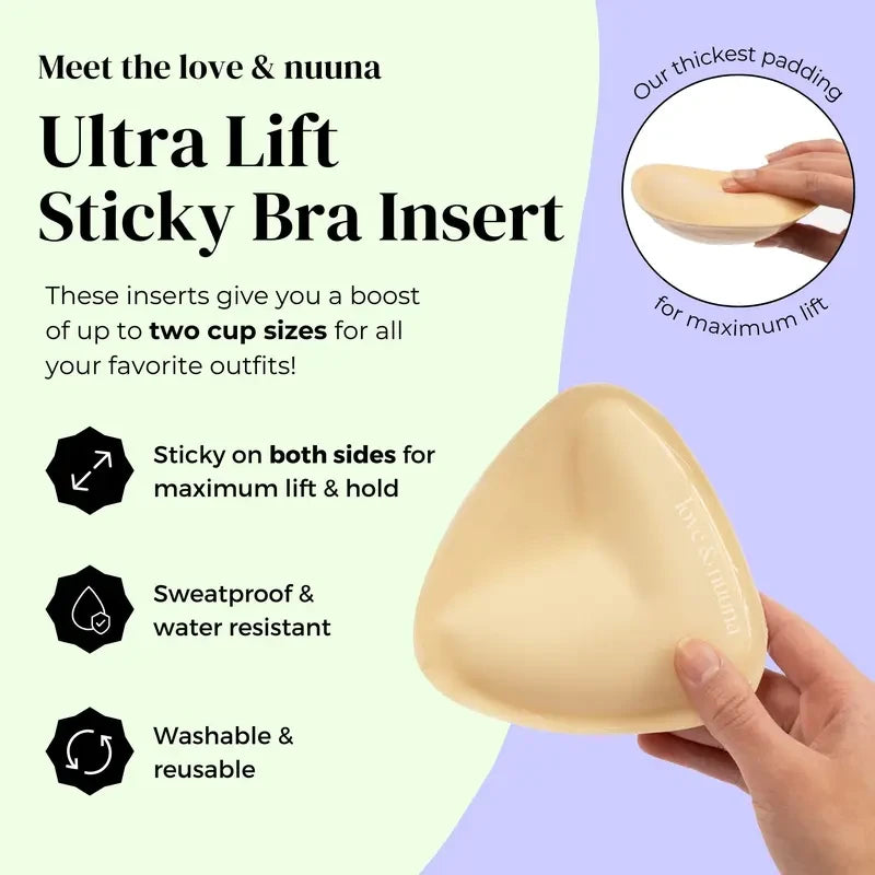 Adhesive Pushup Bra Inserts