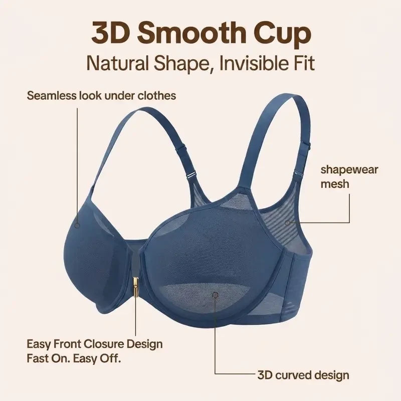 HSIA CrossForm Full Coverage Underwire Bra