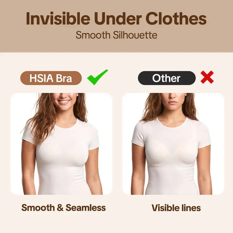 HSIA CrossForm Full Coverage Underwire Bra