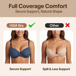 HSIA CrossForm Full Coverage Underwire Bra